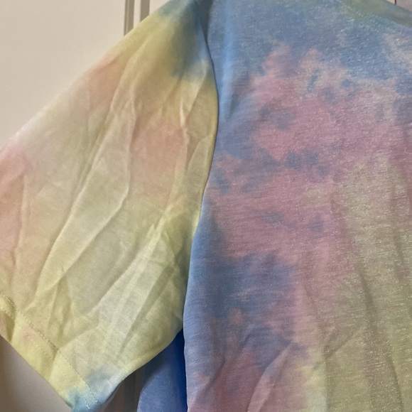 BNWT ICHI rainbow tie dye tee - Picture 3 of 4